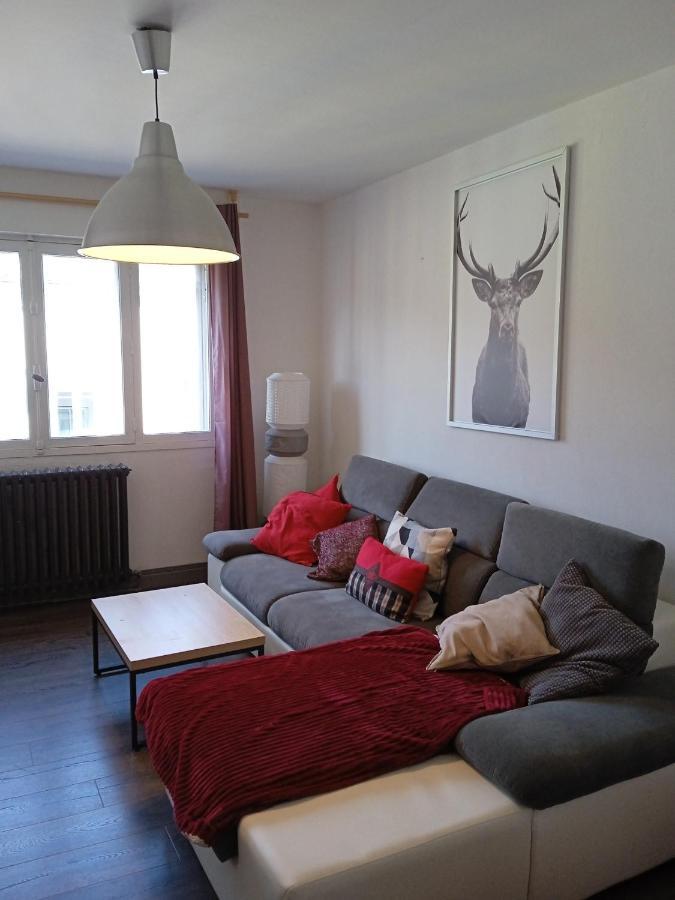 La Cahutte Du Tisseur, Hyper Centre Apartment Gerardmer Bagian luar foto